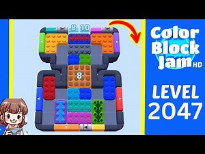 Color Block Jam Level 1149 (2047) Solution Walkthrough