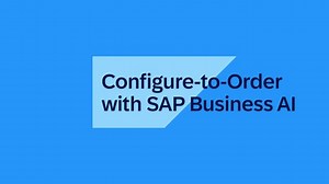 Configure-to-Order with SAP Business AI