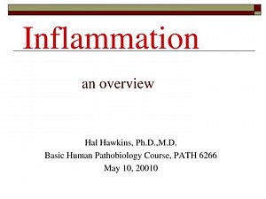 Inflammation an overview - SlideServe