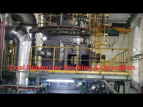 coal pulverizer plant | Coal Mill | working and operation #boiler #coal #mechanical