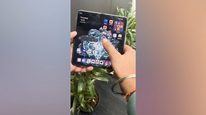 The OnePlus Open has a dock that allows you to run up to 3 apps side...