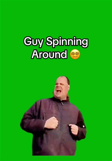Guy Spinning Around Meme Template for CapCut