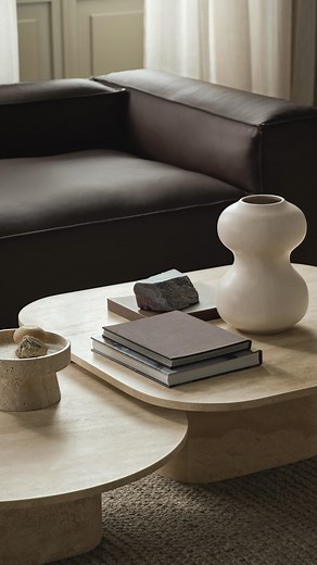 BOLIA on Instagram: "Our beloved Cosima modular sofa – crafted in luxurious, fully traceable Quattro leather by SPOOR – at home with @sulllyquick 🛋️ Blending refined aesthetics with everyday practicality, the smooth finish and protective coating make the leather resistant to scratches, stains and sun fading. Perfect for everyday living – and durable enough for the whole family. Discover the Cosima series and design your own unique version – online and in your local store. And here’s something s