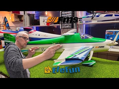 FMS Explorer F3A - About And Maiden Flight.