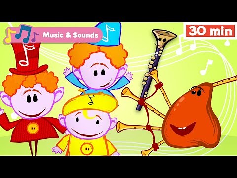 The Notekins | Learn Musical Instruments for Kids | Early Learning Videos with Music for Babies