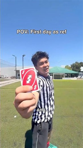 My first day as a ref ⚽️ ‪@SeanDoesMagic‬ ‪@supefron‬ #fifaworldcup