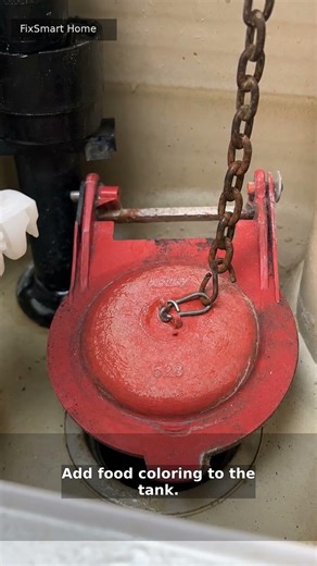Silent Toilet Leak? | FixSmart Home #Shorts