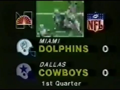 1981-10-25 Miami Dolphins vs Dallas Cowboys(Shula vs Landry)