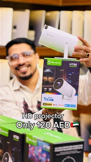 SmartBarry HT88 Smart HD Projector.. #projector