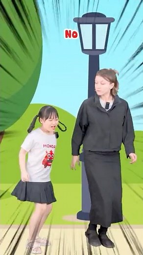 English Animation: Mimi Panicked When Lost - What to Do if You Get Lost? #safety #kids #short