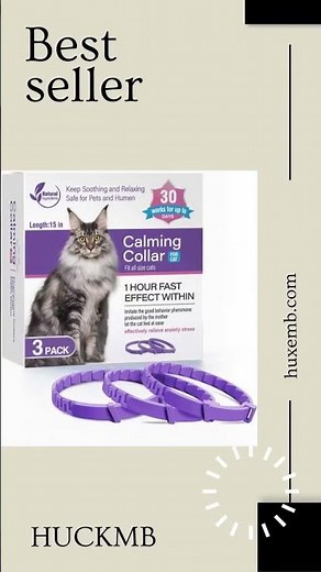 New addition: Pet Anxiety Calming Pheromone Collars - Adjustable Comfort