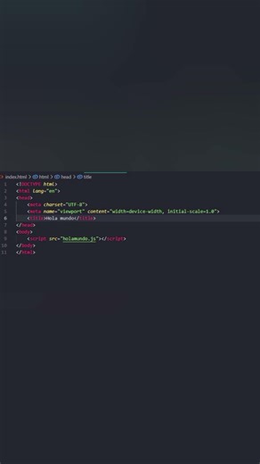 hola mundo en javascript