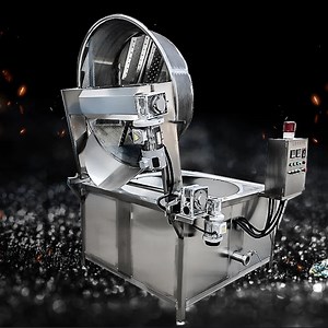[Hot Item] Multifunctional Continuous Frying Machine Electric Potato Chips Fryer Gas Deep Frying Machine