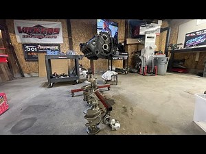 Engine Tear Down of Tommys 421 SBC
