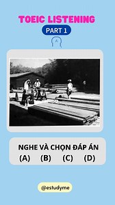 Sample Toeic Listening part 1 band 650 ------------ 🌐Website: https://estudyme.com/toeic-testpro/ 📲Tải app qua Google play: rebrand.ly/bubs93g 📲Tải app qua Appstore: rebrand.ly/toeicios 📩Email: info@estudyme.com #ToeicTestPro #estudyme #TOEIC #listening #part1 | Estudyme - Practice for TOEIC Test Pro
