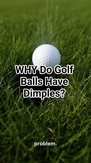 WHY Do Golf Balls Have Dimples? 😳⛳ #shortsviral