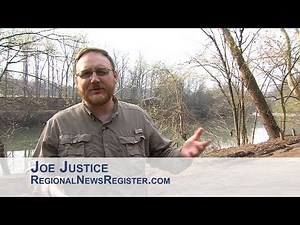 Fishing the Elk River near Charleston West Virginia