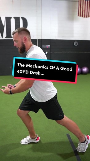 The Mechanics Of A Good 40yd Dash #40yddash