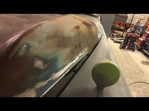 58 Chevy hood hinge install