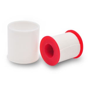 [Hot Item] Adhesive Medical Zinc Oxide Adhesive Tape with Plastic Cover Packing