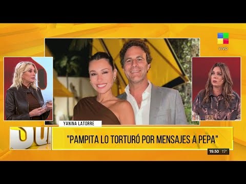 💣 EL ENTORNO DE MARTÍN PEPA DA LOS MOTIVOS DE LA SEPARACIÓN DE PAMPITA: "Lo torturó"