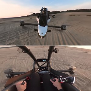 Jetson ONE Personal eVTOL Soars Over the Desert at Speeds of Up to 63MPH