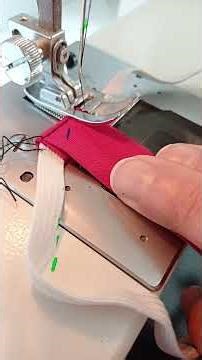 This Sewing Trick Makes Elastic Easy! 👗✂️