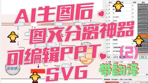 🎨AI 生图图文分离工具🈶进化！这功能太顶了✨成了我要的样子 🤳🏻 AI生图的编辑有救了