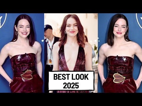 Emma Stone Best Look 2025 | Iconic, Elegant & Viral