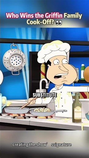 Who Wins the Griffin Family Cook-Off? 👀#pov #funny #fyp #fun #comedy #skit #shorts #foryou