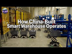 'Asia No.1' smart warehouse, built by China, realizes faster logistics through advanced digital tech