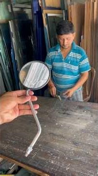 Fixing a Broken Motorcycle Mirror | Quick DIY Repair Step-by-Step Process.