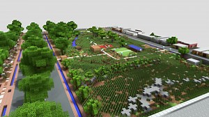 Ethiopia_Bahir Dar_University road - 3D model by Block by Block (@blockbyblock)