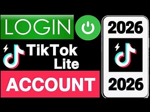 How to login tiktok lite account 2026||Tiktok lite account login kaise kare||Unique tech 55