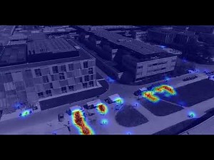 Video-Based Crowd Density Estimation from a Drone