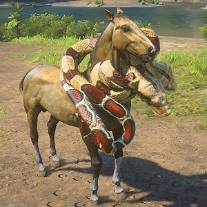 3.3M views · 8.8K reactions | Big Anaconda Attacks a Horse RDR 2 #RDR2 #AmaZing #gaming | OMOGaming | Facebook