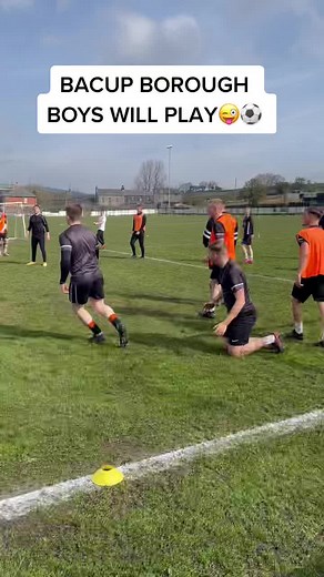 Bacup Borough FC Warm Up Before Training, Easter Saturday, getting ready for Wednesdays Macron Cup At Avro #challenging #Progresssing #Cup #macron #nwcfl ⚽️