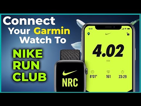 How To Connect Garmin To Nike Run Club (NRC)| Easily Sync Garmin To Nike Run Club App #nike