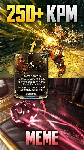 NEW Grendel Mod BREAKS The Game | Warframe: Iceblade of Narin #Warframe #Grendel #IcebladeOfNarin