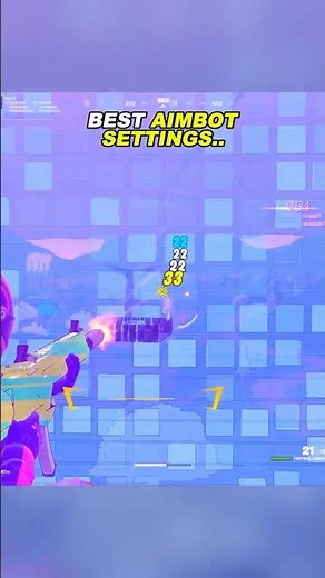 These aimbot settings give you perfect aim and mechanics in Fortnite 🔥 (PS5, PS4, PC, XBOX, SWITCH)