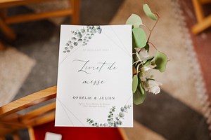 Livret de messe, livret mariage, baptêmes, livret messe complet, mariage église - Etsy France