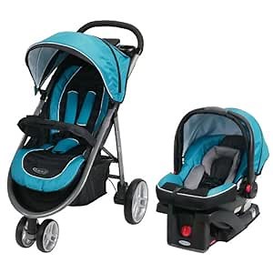 Graco Aire3 Click Connect Travel System, Poseidon