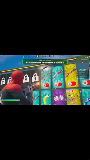 How to get the firework assault rifle in 1v1 with every gun #foryou