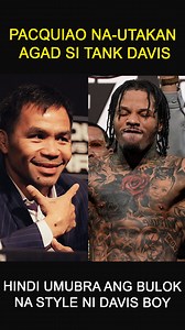 120K views · 3.5K reactions | PACQUIAO Na-utakan si Tank davis! hindi Umubra BULOK na Style #mtvcsports #Boxing #MannyPacquiao | Mtvc Sports. | Facebook