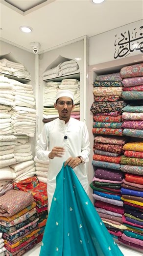 Marwa fabrics on Instagram: "Beautiful hand work daman on viscous cosmo silk#trending#reels#viral#viral reels"