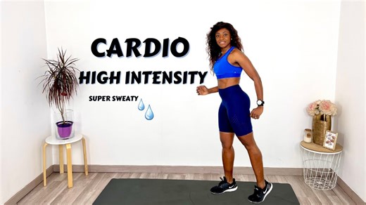 Advanced full body cardio HIIT workout with no equipment