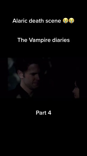 Heart-wrenching Alaric Saltzman Death Scene | The Vampire Diaries Clip