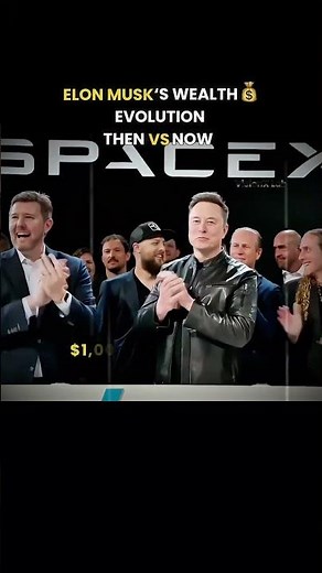 The INSANE Wealth Evolution of Elon Musk 💰 | Million to Trillion #elonmusk #shorts