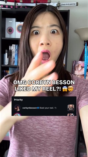 Hero ♡ on Instagram: "He probably thinks I look crazy but it’s ok 😂 I can’t believe @corbynbesson liked my reel!!! THANK YOU! 🫶🥹 I am still streaming “Blink” ON REPEAT!!! What an incredible collaboration song with my ult bias @thinkaboutzu! 💙💙💙 I must admit, I did not know who Corbyn Besson was before this collaboration, but you can bet that he’s earned a new listener & fan from me. (I have actually already listened through his entire discography and added numerous songs into my playlist) 