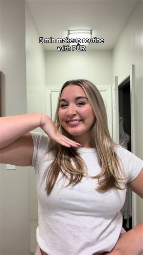 Need a quick and easy makeup routine? PUR’s got you covered!! #PUR #ComplexionAuthority #LittleMissPressed